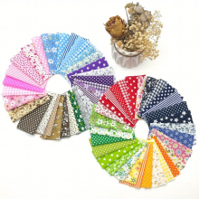 30pcs 3 9 3 9in Cotton Fabric Printed Cloth Sewing Quilting Fabrics For Patchwork Needlework DIY Accessories Different Colors Random Colors