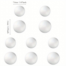 Foam Ball Combination Snowman Crafts DIY Kit Melted Snowman Christmas Stocking Filler Reusable Polystyrene Craft Foam Balls For Arts Crafts Home Party