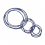 3pcs pack CutOut Circle Metal Cutting Dies Round Ring Stencil 2