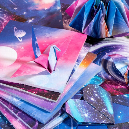 48pcs Starry Sky Paper Folding Handicrafts Origami 2