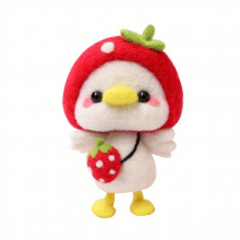11 Styles of Wool Felt Duck Series DIY Material Package Perfect Creative Gift or Doll Ornament