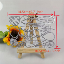 1pc Leaf Metal Cutting Dies For Scrapbooking Dies Craft Stencil Embossing Craft Supplies