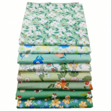 8pcs 9 8inch X 9 8inch 25 Cm X 25 Cm Square Cotton Patterned Sewing Supplies Fabric For Quilting DIY Crafts Scrapbooking Fabric