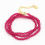 Natural Semi Precious Stone Pointed Crystal Length 38 13