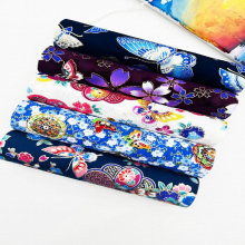 5pcs 19 81 24 DIY Butterfly Japanese Bronzing Printed Cotton Fabric DIY Floral Patchwork Cloth For Quilting And Sewing DIY Sewing And Clipping Craft