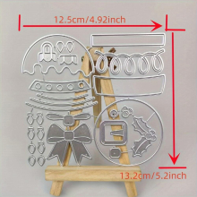 1Pc Christmas Santa Claus Metal Cutting Dies For Scrapbooking Dies Craft Stencil Embossing Craft Supplies Dies