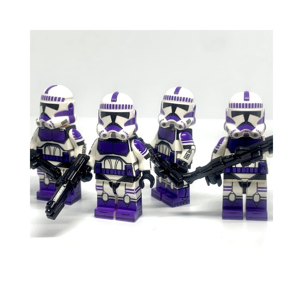 (4x 187th Clone Troopers ) Movie Star Wars Series Clone Trooper Stormtrooper Building Blocks Minifigures Toys