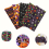 5pcs 24 89 24 Halloween Polyester Quilted Fabric Bundle Sewing Process Quarter Square Cloth Pumpkin Bat Ghost Skull Patchwork Fabric Scraps 9
