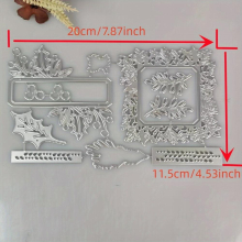 Christmas Metal Cutting Dies And Stamps For Scrapbooking Dies Craft Stencil Embossing Craft Supplies Transparent Stamps And Dies