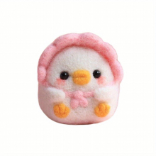 5 Styles of Wool Felt Duck Series DIY Material Package Perfect Creative Gift or Ornament Pendant