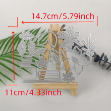 1pc Leaf Metal Cutting Dies And Stamp Stencil For Scrapbooking Photo Album
