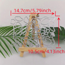 1pc Blessing Words Metal Cutting Dies And Stamp For Scrapbooking Photo Album Embossing Craft