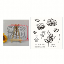 Birthday Greetings Metal Cutting Dies And Stamps For Scrapbooking Dies Craft Stencil Embossing Craft Supplies Stamps And Dies