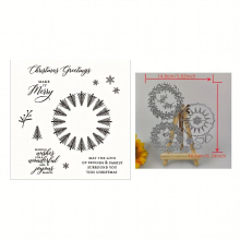 1pc Christmas Metal Cutting Dies And Stamp For DIY Scrapbooking Photo Album