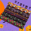 5pcs 24 89 24 Halloween Pattern Polyester Square Printed Quilted Fabric DIY Sewing Patch Handicraft Production 9