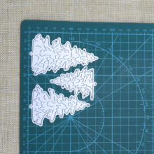 Surprise Your Loved Ones with a Special Christmas Gift 3pcs Tree Frame Metal Cutting Dies