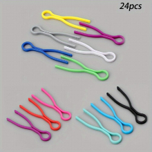24pcs Plastic Bobbin Thread Clips Organize Your Space Perfect For Embroidery Quilting And DIY Sewing Accessories Shuttle Core Fixing Clips Random