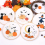 1pc Halloween Cat ghost bat witch pumpkin Embroidery DIY Material Kit 2