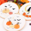1pc Halloween Cat ghost bat witch pumpkin Embroidery DIY Material Kit 4