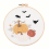 1pc Halloween Cat ghost bat witch pumpkin Embroidery DIY Material Kit 6