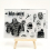 1pc Halloween Element Zombie DIY Painting Tool Transparent Silicone Stamp 1