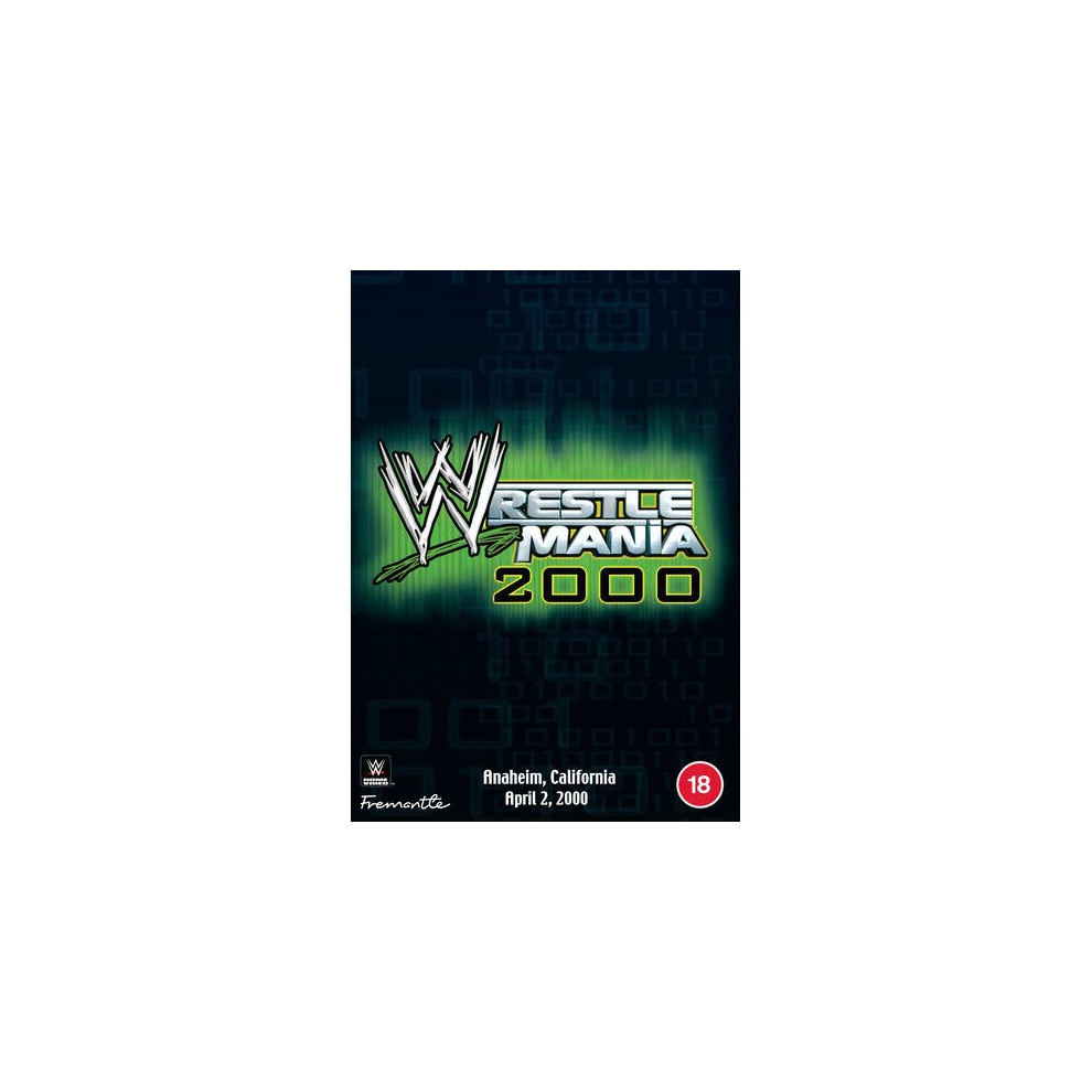 WWE: Wrestlemania 16 DVD (2021) Kurt Angle Cert 18