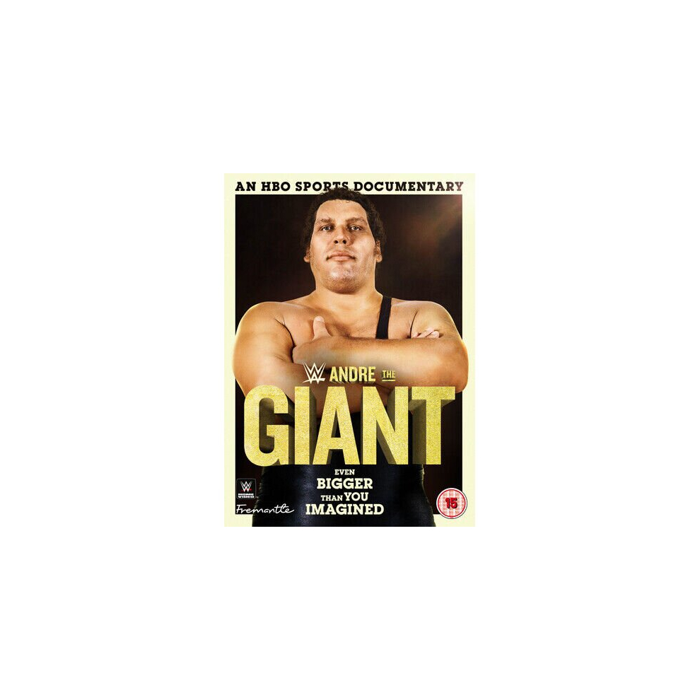 WWE: Andre the Giant DVD (2019) Andre the Giant Cert 15-image-OPC-PD7CWK5-NEW