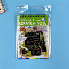 Canvas Creative DIY Scratch Painting Dazzling Student Graffiti Book Fun Scratch Book 12 Pcs Book