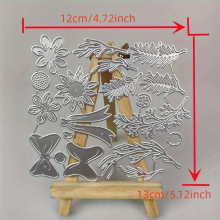 1Pc Birthday Wreath Metal Cutting Dies For Scrapbooking Dies Craft Stencil Embossing Craft Supplies Dies