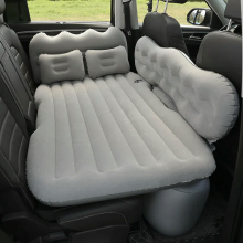 (grey) Car Travel Bed Automatic Air Mattress Sleeping Pad Inflatable BackSeat Bed Outdoor Cushions Camping Sofa Bed Accessories for Car
