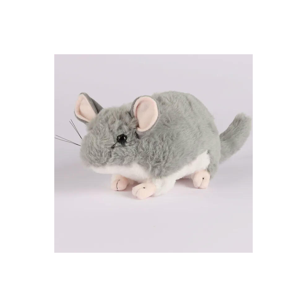 (30cm, grey) 30cm/11.8in Realistic Chinchilla Mouse Animal Plush Stuffed Doll Kids Toy Home Desktop Decor Stuffed Plush Animals Gift