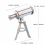 DIY Technology Small Production Material Telescopic Astronomical Telescope With Bracket Science Small Experiment Student Invention Science Class Teles 3