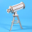 DIY Technology Small Production Material Telescopic Astronomical Telescope With Bracket Science Small Experiment Student Invention Science Class Teles 4