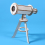 DIY Technology Small Production Material Telescopic Astronomical Telescope With Bracket Science Small Experiment Student Invention Science Class Teles 5