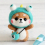 Wool Felt Shiba Doll Perfect Creative Gift for DIY 7