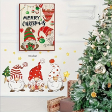 Christmas Diamond Painting Kit Christmas Series Full Of Artificial Diamond Home Decoration Hanging Painting