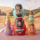 Colorful Matryoshka Doll Toy Stacking Fun Toy 2
