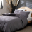 Habitat Cotton Waffle Plain Charcoal Bedding Set - Single 8