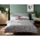 Habitat Cotton Dot Penny White  Black Bedding Set - Single 6