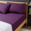 Habitat Cotton Rich 180 TC Grape Fitted Sheet - Single 6