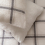 Argos Home Checked Grid Fleece Cream Bedding Set - Single 5