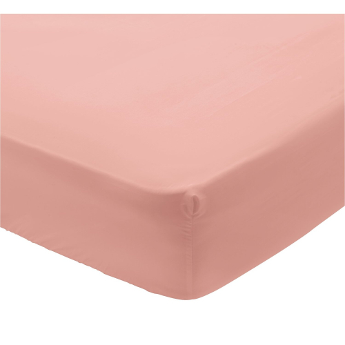 Habitat Egyptian Cotton 400TC Blush Fitted Sheet - Double 1