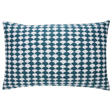 Habitat Scallop Cotton Standard Pillowcase Pair - Teal