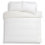 Habitat Patterned Waffle White Bedding Set - Double 7