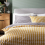 Habitat Cotton Scallop Yellow Reversible Bedding Set -Double 2