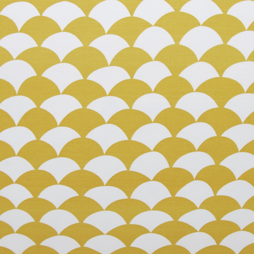 Habitat Cotton Scallop Yellow Reversible Bedding Set -Double 2