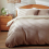 Habitat Cotton Waffle Plain Neutral Bedding Set - Single 2