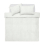 Habitat Widestripe Seersucker White Bedding Set - Double 4