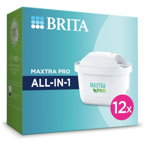 BRITA Brita Maxtra Pro Water Filter, White, 12 pcs.