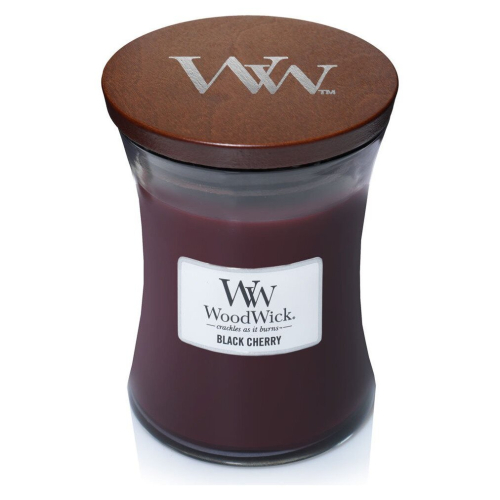 WoodWick Woodwick Medium Jar Candle - Black Cherry 2